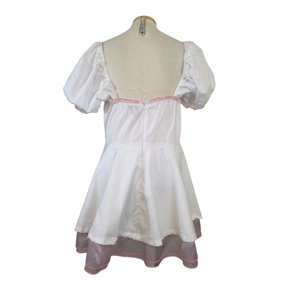 Dolls Kill Trickz N Treatz Costume Womans 3X White Heart Healer Nurse Read - Picture 4 of 10